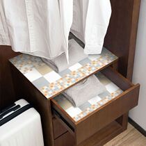 Cabinet interior sticker drawer paper pad home pad bottom cloth waterproof moisture resistant mildew multi-purpose wardrobe pad paper
