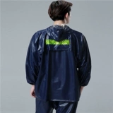 Эластичный раздельный комплект из ПВХ, дождевик, дорожные штаны для взрослых, большой размер