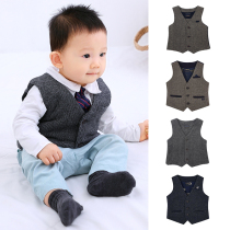 Spanish Mayoral Comfort Vest Baby Vest Spring and Autumn Thin Mens Baby Autumn Warmless England