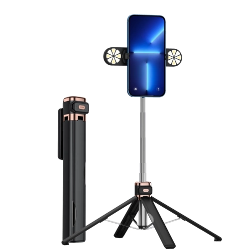 Мобильный телефон, трубка, универсальный автоматический крутящийся портативный штатив подходит для фотосессий, коллекция 2023, bluetooth, дистанционное управление