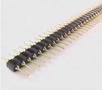 Single row round hole row needle round row pin 1*40p double head needle spacing 2 0mm