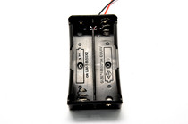 18650 battery box Two battery boxes Two charging holders with thick wire