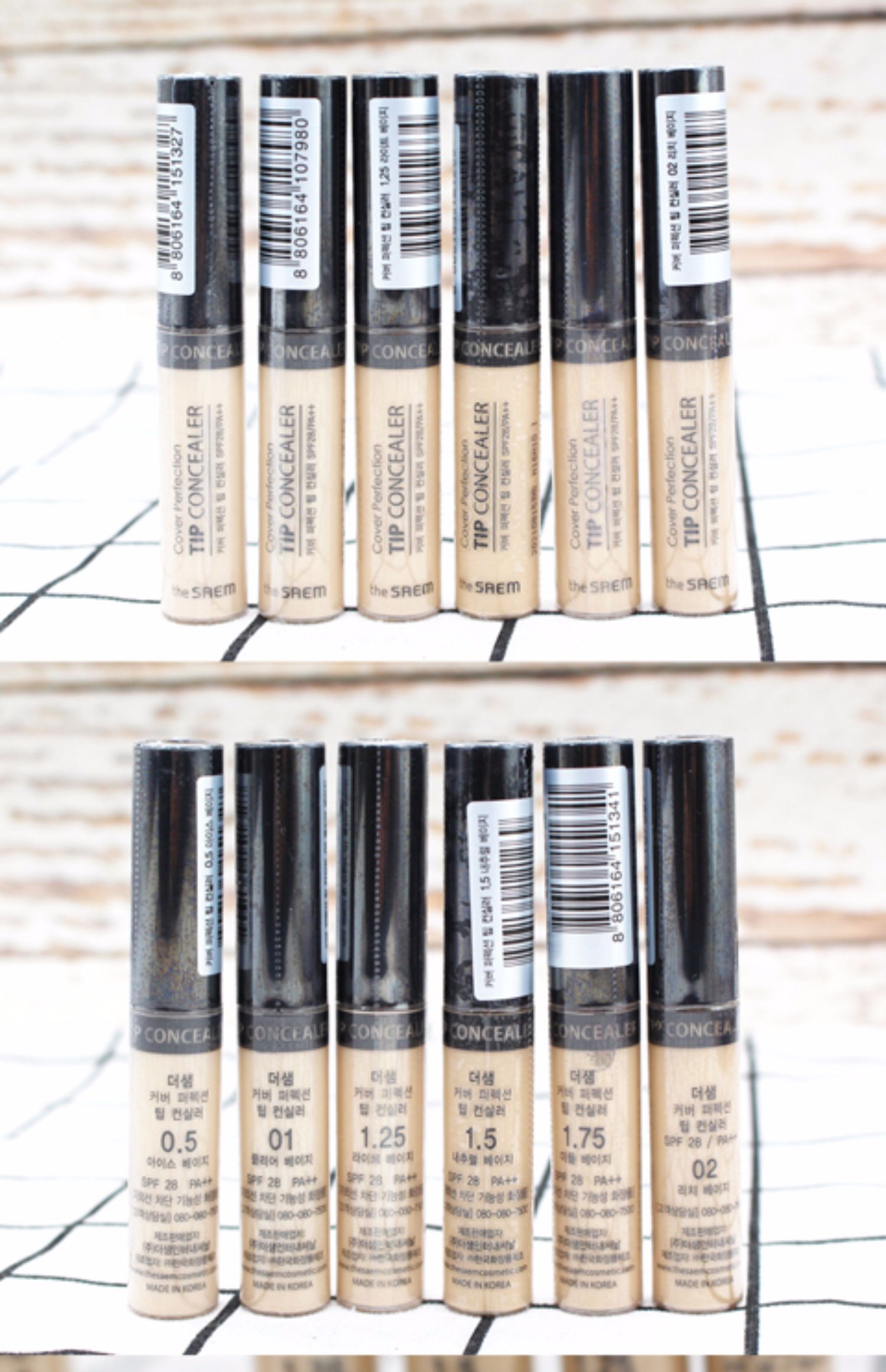 Hàn Quốc tươi TIP CONCEALER che khuyết điểm mụn trứng cá che mụn che khuyết điểm che khuyết điểm bút che khuyết điểm