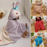 Дисней, детская накидка, зимнее милое одеяло, плащ с капюшоном