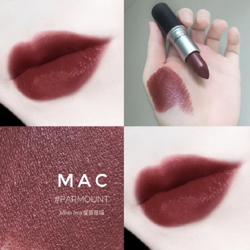 MAC815口红黄皮能用吗？巧克力暗红棕是显白神器还是雷区？_唇膏_淘宝美妆网