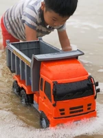 Ударопрочный большой грузовик, самосвал, транспорт, игрушка, машина, модель инженерной машины для мальчиков, 4 лет