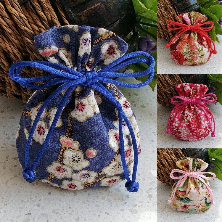 Sugar bag printed pure cotton bag bag fragrance bag bag bag bag bag Han clothing accessories bag
