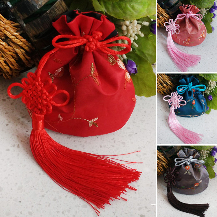 Traditional embroidery bag bag pocket bag bag bag bag jewelry bag bag bag fabric bag