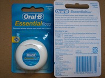 Taiwan counter direct purchase Oral-B Ole B wax free original dental floss 50 m
