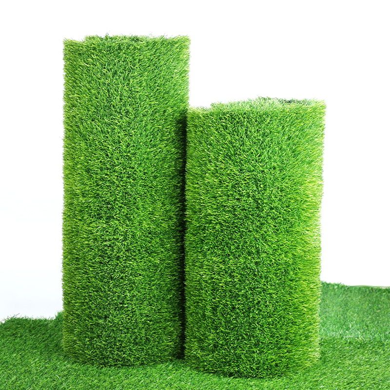 Simulation lawn green fake artificial turf football field outdoor green plant decoration artificial plastic kindergarten carpet mat