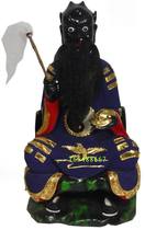 Woodcarving Ghost Valley ancestor Wang Chan old ancestor Guiguzi Guiguzi Guigu fairy master stargazing statue custom-made 40CM