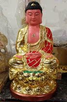Sakyamuni wood carving Buddha statue Buddha statue order 40cm