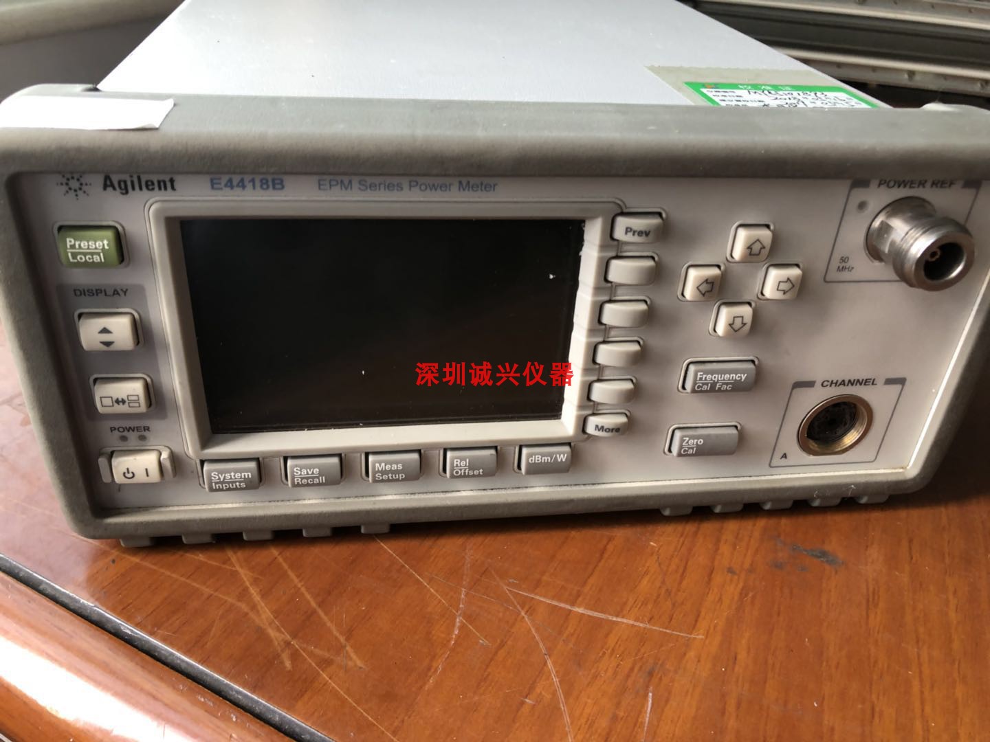 Sale of American Original Secondhand Agilent Anteren E4418B Radio Frequency Power Meter