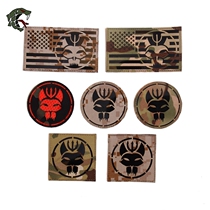 TSNK SEAL TEAMwith the sea fox morale chapter armband bag affixed velcro DEVGRU chapter