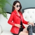 Mùa xuân 2017 thu đông mới trung niên da nữ phiên bản Hàn Quốc của người mẹ tự canh mặc áo khoác ngắn nữ áo khoác cỡ lớn