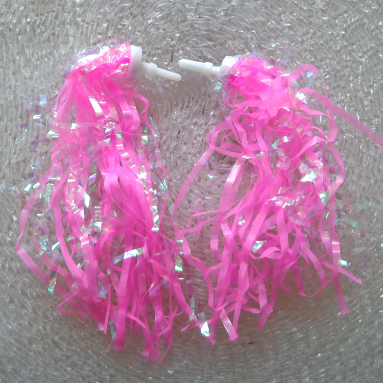 Children's car streamers Children's car streamers Handlebar streamers Scooter twisting car color strips