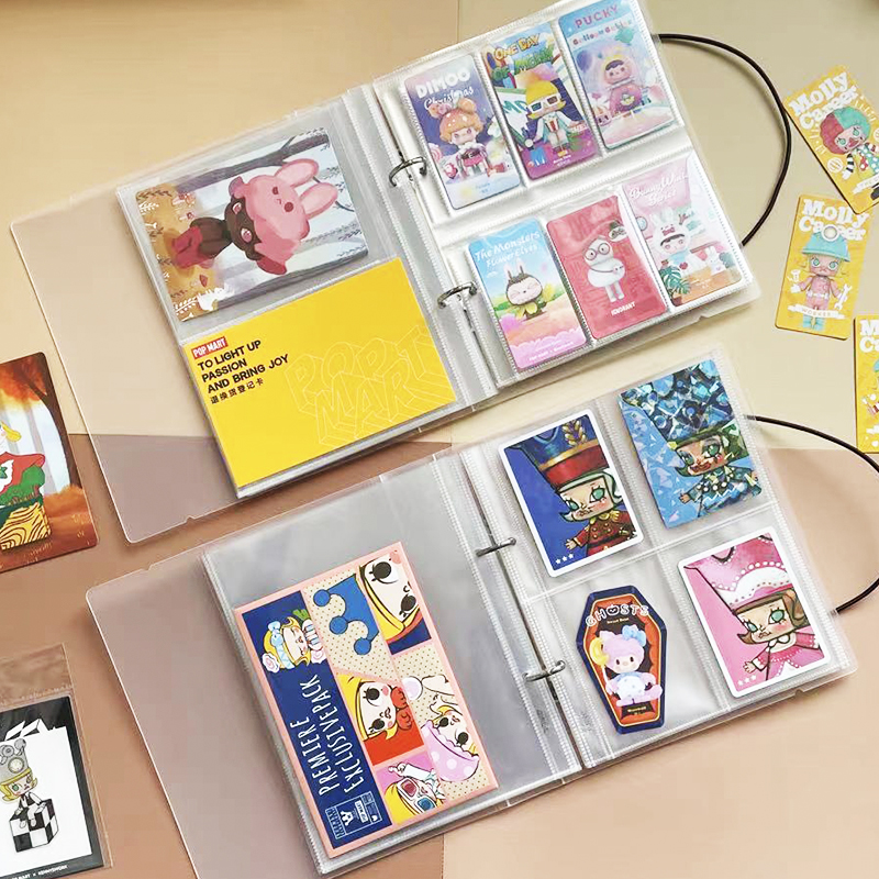 Y series pop set | Blind box DIMOO identity card containing register blind box Molly Picky pucky card book