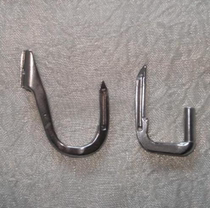 Butterfly flying man Dragonfly brand three-line four-line edge locking machine left bending needle right bending needle hook thread sealing machine bending needle