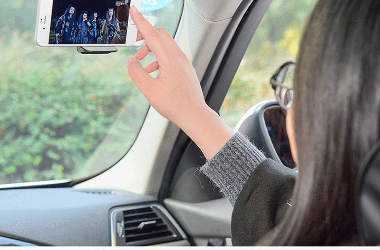 tivi màn hình cong Sun visor xe điện thoại khung xe nghỉ ngơi hỗ trợ chụp ảnh trực tiếp xem TV đuổi theo âm thanh hợp tác - TV ti vi màn hình cong sony