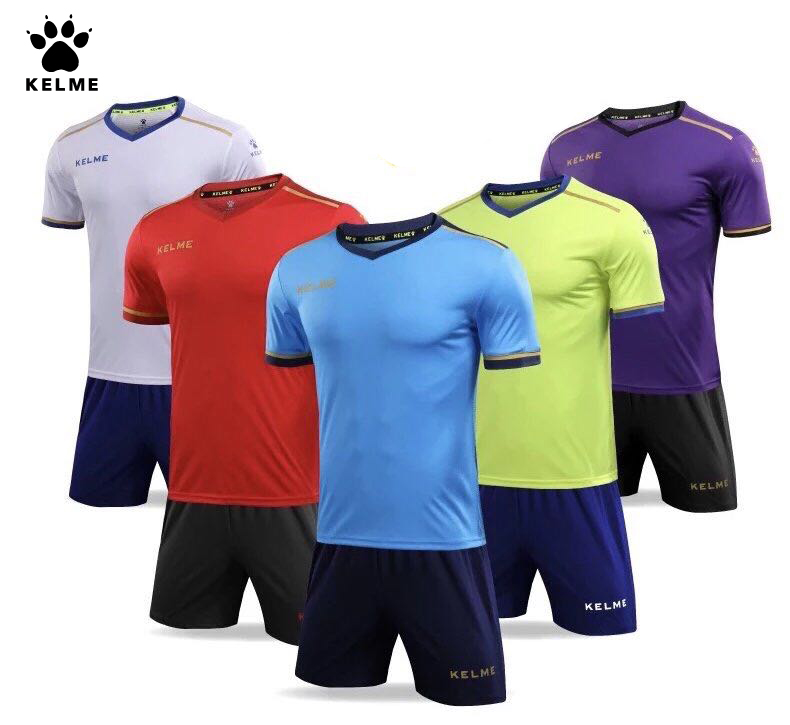 Kaley's new football suit suit children's adult short sleeve team jersey match training suit 3871001-Taobao
