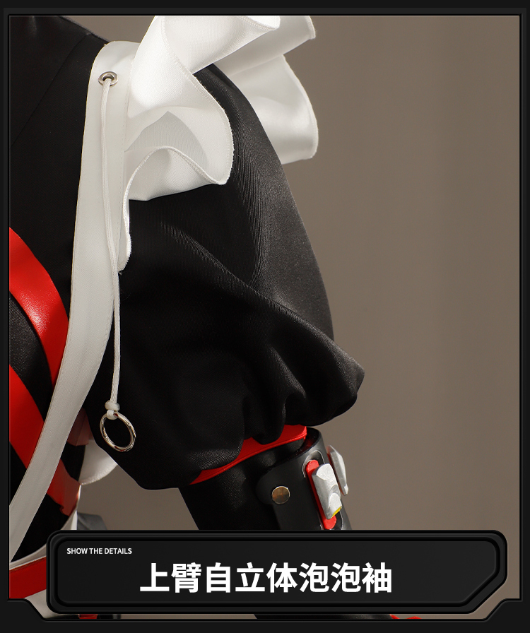 Alexandrina Sebastiane Rina Cosplay Perücke Zenless Zone Zero Kopfband Frauen Halloween Dienstmädchen Uniform Haushalt Haar 28