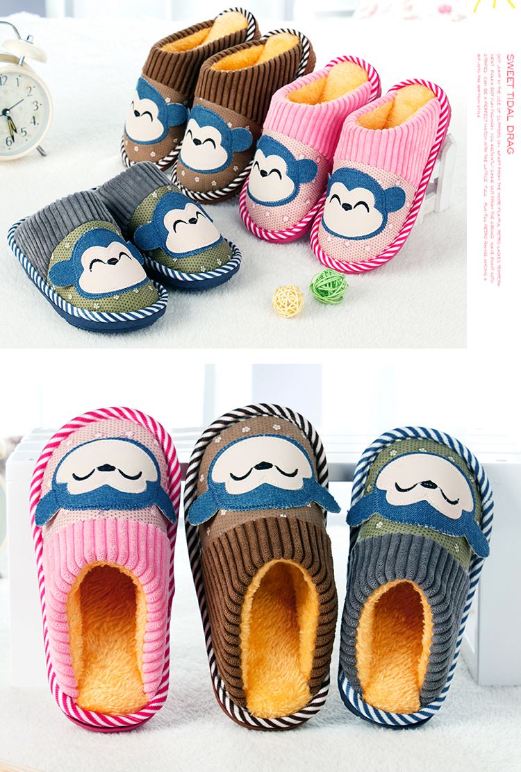 Chaussons enfants en suède pour hiver - Ref 1025837 Image 15