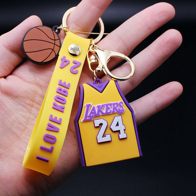 Basketball Keys Buckle Cosby James Basketball Birthday Gift Guys Practical Creative Perimeter Souvenirs Small Hangings-Taobao