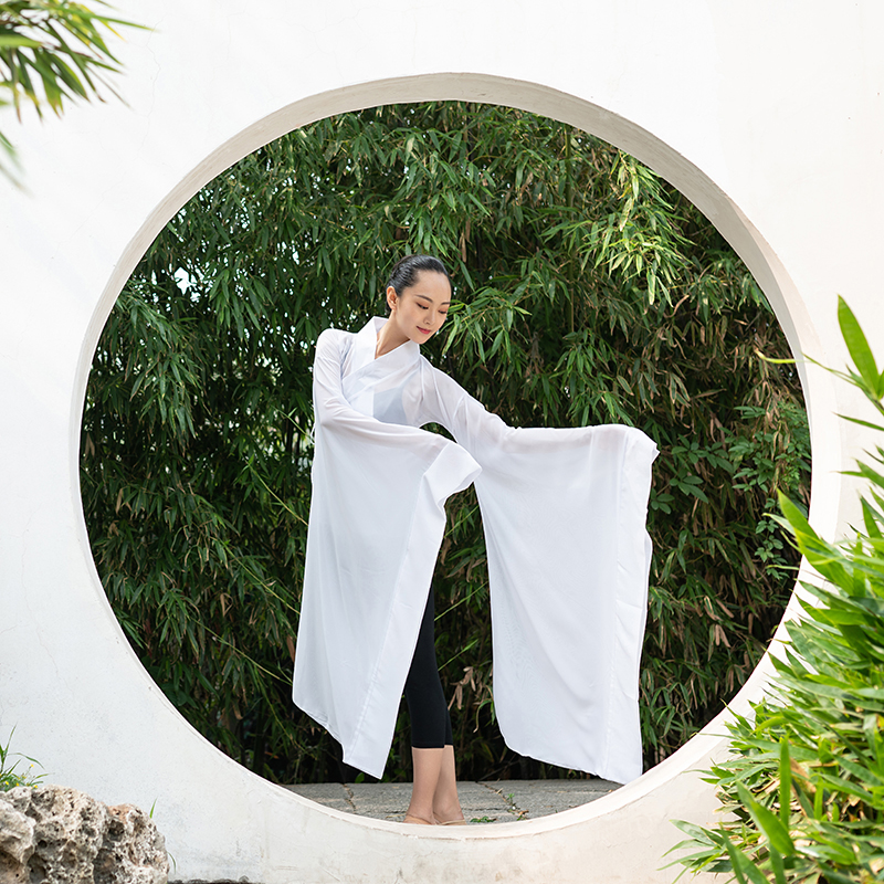 Bosleevs Wide Sleeve Large Sleeve Practice Suit Hantang Classical Dance Sleeve Skill Dance Water Cuff Classical Dance Out of the North Dance Special