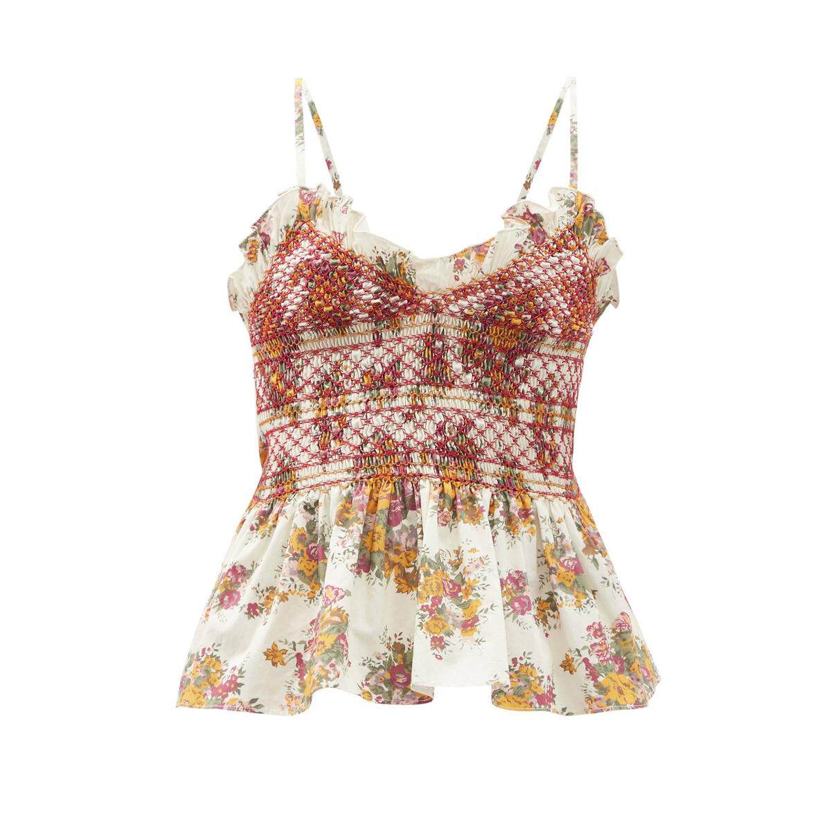 LORETTA CAPONI Vera Pleats Printed Vegemon 2022 New Spring Summer Ladies Luxury