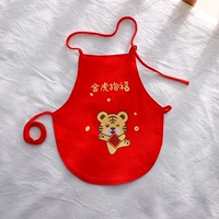 Красный D Тонкий золотой тигр объятия