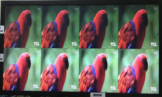 hdmi8 screen splitter eight-way DVI VGA computer computer high-definition image synthesizer factory direct sales