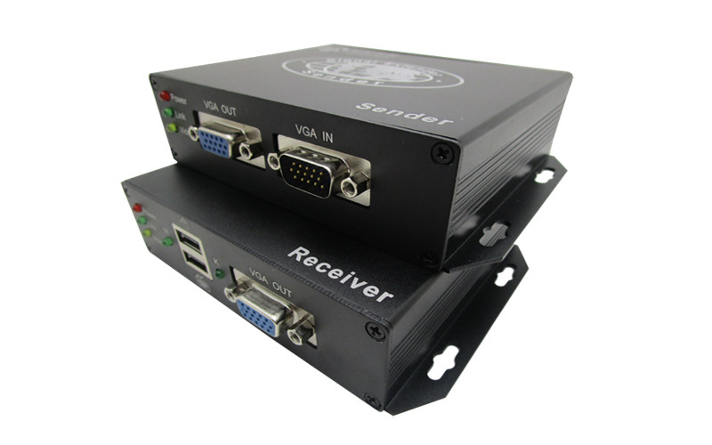 Langheng USB interface network line extension 300 meters KVM extender UKVM-300HDU