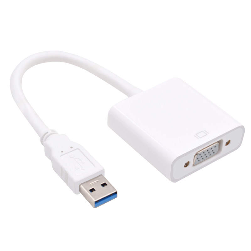 USB3 0 turn VGA high picture quality line converter interface usb to vga adapter display projector multiscreen