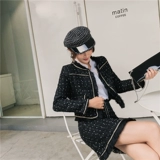 Осенняя юбка с кисточками, комплект, коллекция 2021, высокая талия, в западном стиле, стиль