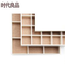 Times good jewelry box pp material simple modern earrings ring white storage box jewelry box SD-N3606