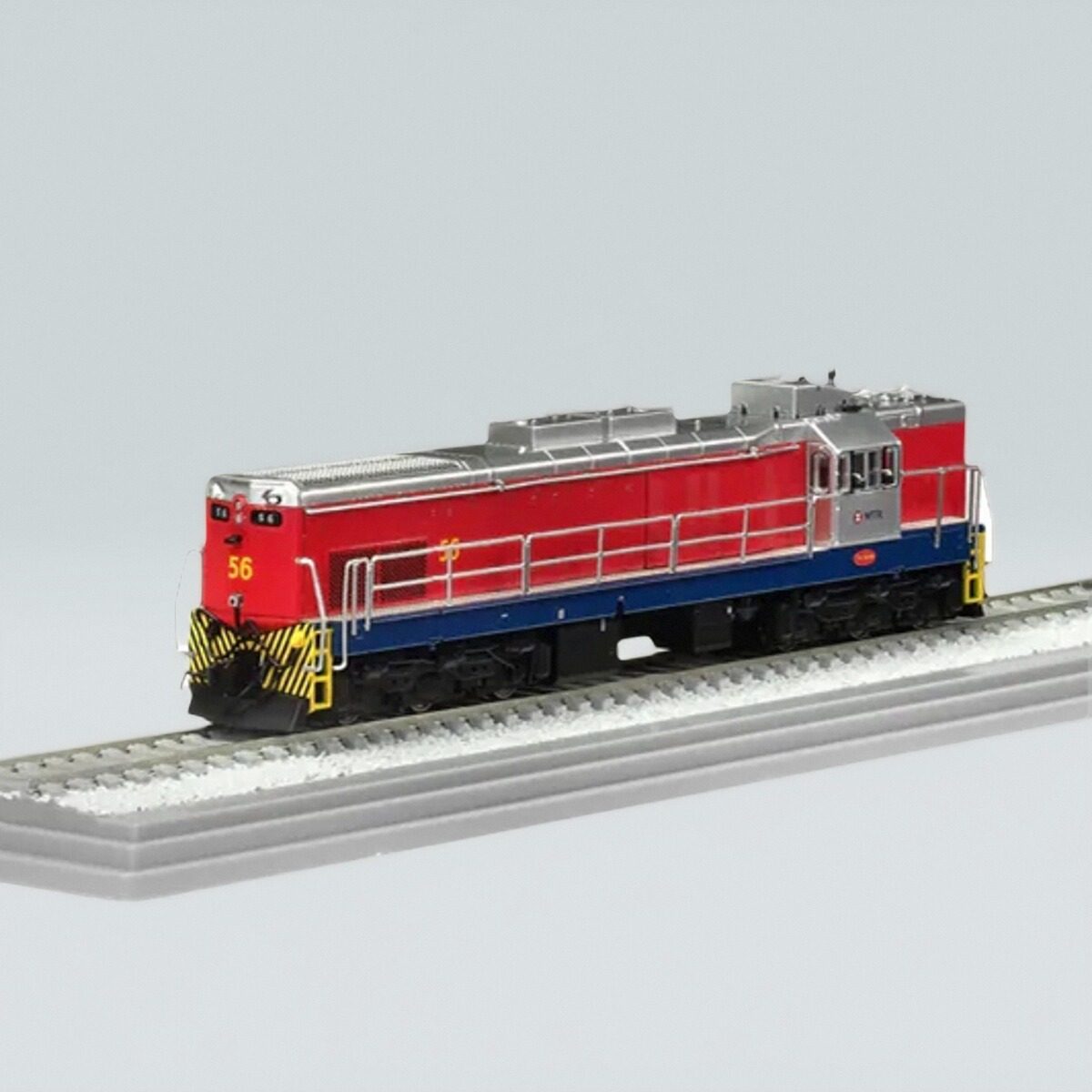 創意模型小鋪香港MTR 港鐵G16型柴頭機車1/87 金屬火車禮品