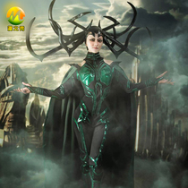 Man show Thor 3 gods twilight goddess of death A Hella cos costume full set of cosplay customization