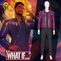 The comic show what if the cossuit Tchala starfish suit pants Halloween cosplay to suit man