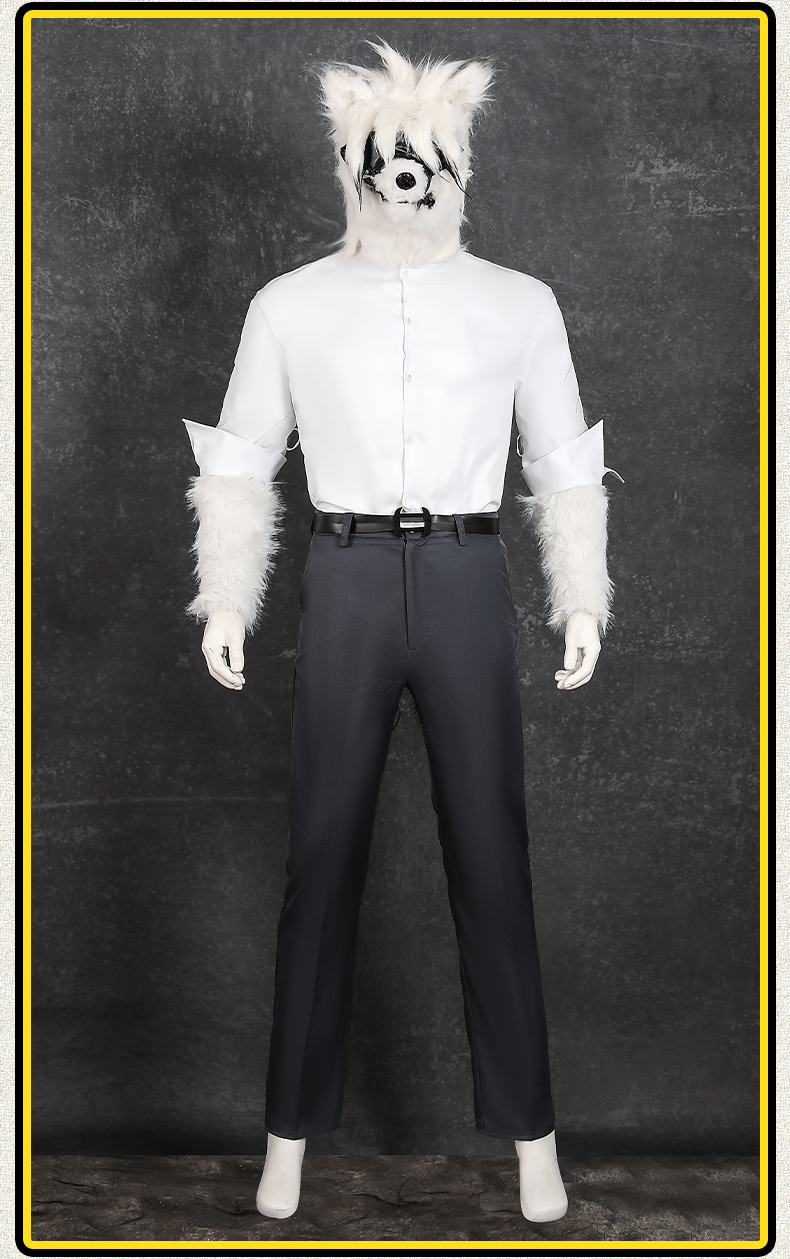 Lycaon Cosplay Kostüm Zenless Zone Zero Victoria Hausmeister Halloween Cosplay Fur Head Cover Tail 179