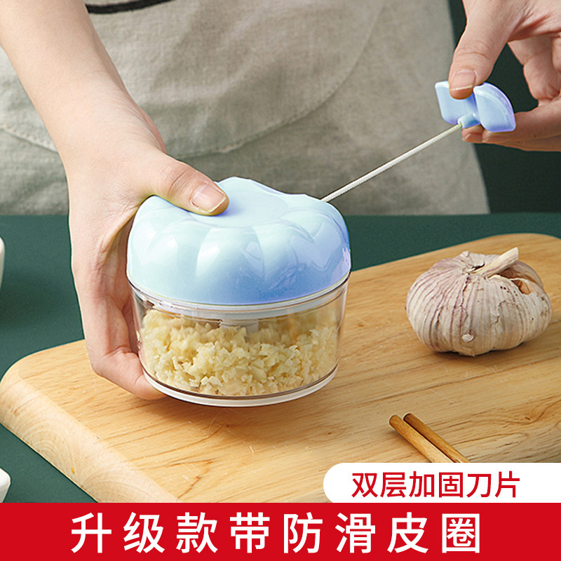 Garlic Mashed Garlic Mashed Garlic Mashed Garlic Mashed Garlic Mashed Garlic Mashed Garlic Chopped Garlic Chopped Garlic Household Broken-Rondò Multi-functional garlic Manual Crushing Machine