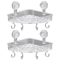 Водяная гофрированная полка ванной*прозрачный цвет*2