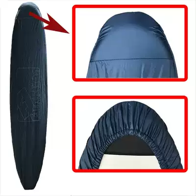 FUNKTION thick round head short plate Cover Board Cover navy blue for 80-100 surfboard