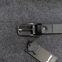 [品牌男装正品商务头层牛皮针扣腰带高端真皮休闲皮带18DPD01601]