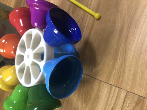 Детский ударный инструмент для детей восьми -тонал прикоснулся к колоколу, восемь мелодий, восемь звуков, троганный колокол