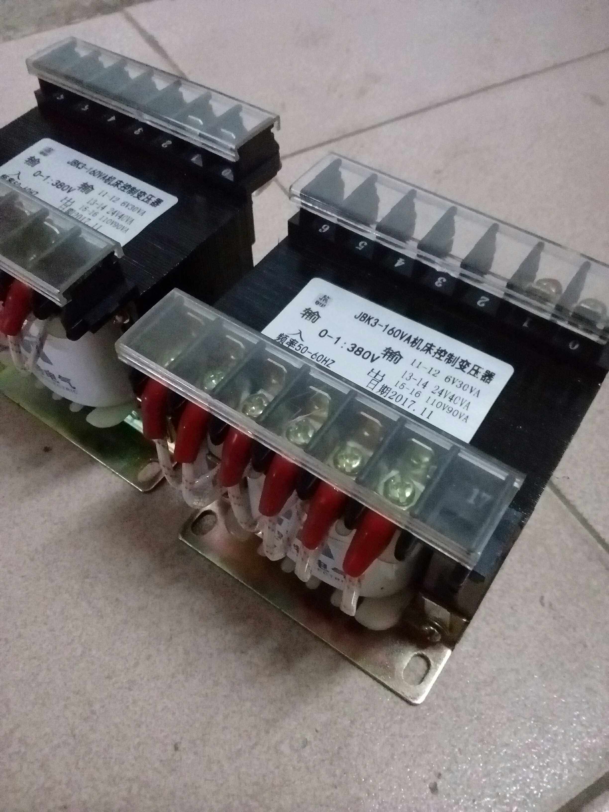 JBk3-160VA machine tool control transformer 380V 6V30VA24V40VA110V90VA
