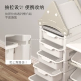 Игрушка, многослойная система хранения, книжная полка, мультяшная доска для рисования