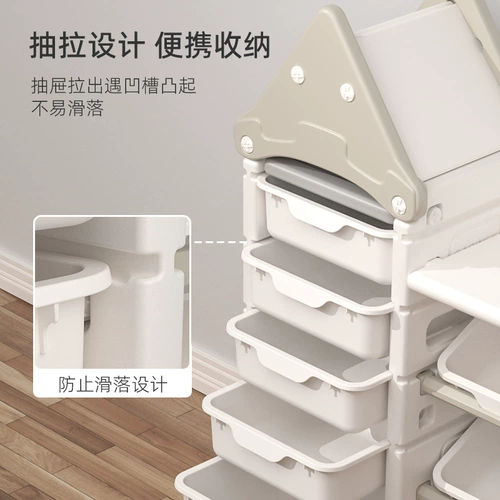 Игрушка, многослойная система хранения, книжная полка, мультяшная доска для рисования