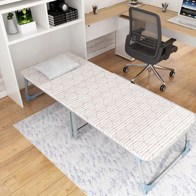 Folding Bed Single Bed HouseHospital Lunchtime Parade Hospital Bed Nap Bed Double Wood Hard Bed
