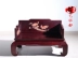 Xian Zuo đồ nội thất Zambia sofa sandal máu chín bộ sofa phòng khách kết hợp sofa gỗ rắn gỗ gụ đồ nội thất gỗ đàn hương máu - Bộ đồ nội thất