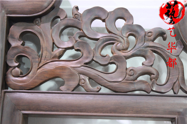 Nội thất gỗ gụ Lào gỗ hồng đỏ mong ước mười một bộ sofa gỗ rắn kết hợp cổ sofa Sian gỗ hồng sắc - Bộ đồ nội thất giường ngủ đẹp